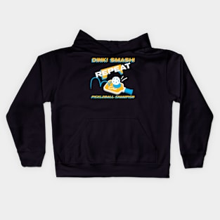 DINK SMASH PICKLEBALL Kids Hoodie